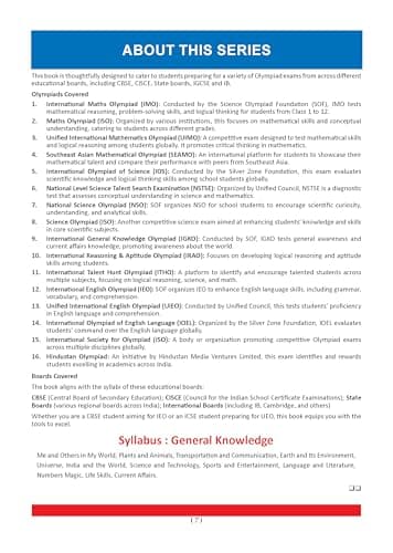 Oswaal One For All Olympiads Class 2 General Knowledge (GK) Prep-Guide Book | Chapter-wise Previous Years' Solved Papers | Questions for SOF& Other Exams 2026 | With Sample Practice Papers & Oswaal.AI 4