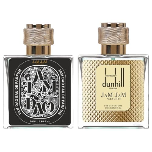 Tam Dao & Dunhill Inspired Eau de Parfum for Men & Women | Luxury Woody Fragrance | Long Lasting Premium EDP with Sandalwood & Cedar Notes Spicy Fragrance Gift Set | 2 x 50ml (1.69 fl.oz)