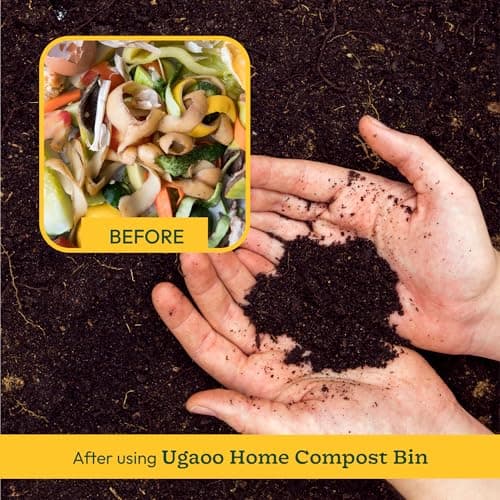 Ugaoo Home Compost Bin to Convert Kitchen Waste Into Fertilizer, 20 Litre (Set of 1) 5
