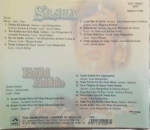 Silsila / Kabhi Kabhie 2