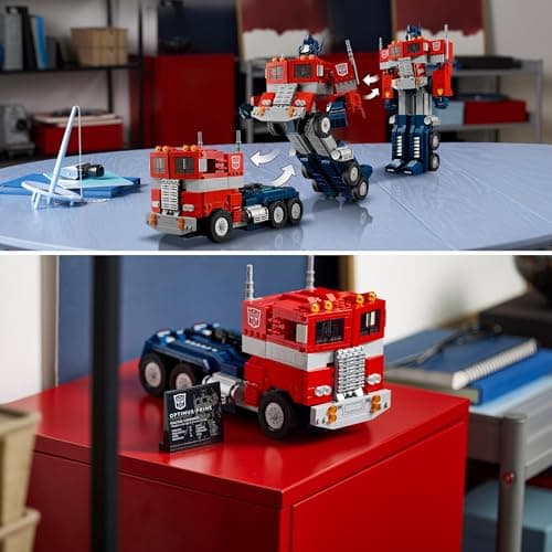 LEGO Optimus Prime 10302 Building Kit for Adults; Build a Collectible Model of a Transformers Legend 3