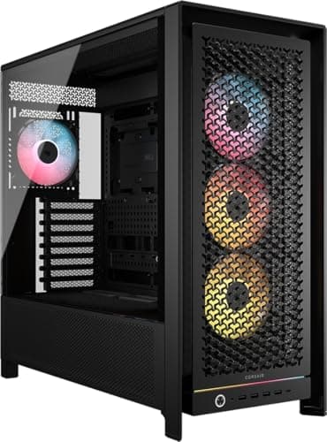 CORSAIR Frame 5000D RS ARGB Modular Mid-Tower PC Case, Black-CC-9011309-WW