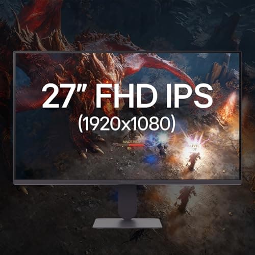 LG Ultragear 27G411A-B, 27 inch Full HD (1920 x 1080) IPS Gaming Monitor, 144Hz (O/C), 1ms MBR, NVIDIA G-Sync Compatible, AMD FreeSync, HDR10, HDMI, DisplayPort, Slim Stand, Black 5