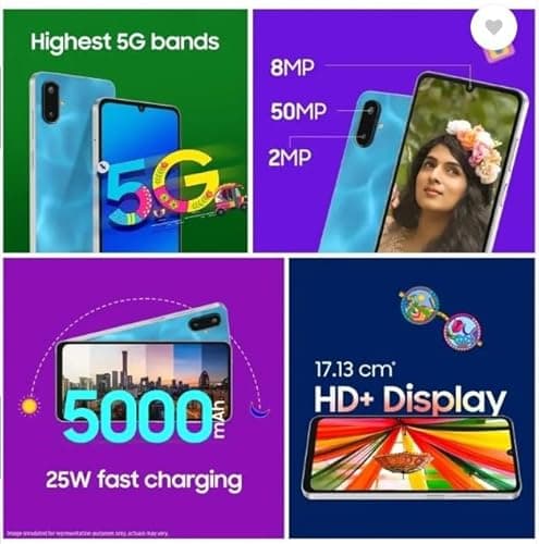 Samsung Galaxy F06 5G, Lit Voilet (6GB, 128GB) 3