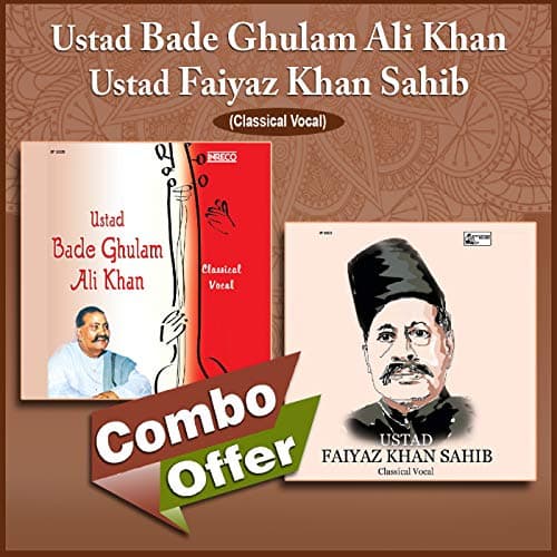 USTAD BADE GHULAM ALI KHAN & USTAD FAIZAZKHAN - Combo Pack