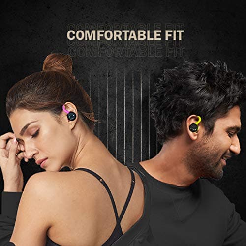 Boult Audio AirBass Tru5ive Pro True Wireless Earbuds with 36 Hours Total Playtime, IPX7 Fully Waterproof, Instant Voice Assistant, Immersive Sound with Sports fit & Noise Isolation and Built in mic 2