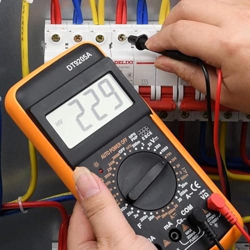 SIGMA DT 9205 Digital Multimeter with LCD Display – Voltage, Current, Resistance & Continuity Tester – Portable & Accurate Measuring Tool 3