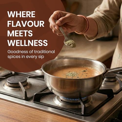 Daga Brothers Premium Chai Masala Powder | Handpicked Farm-Sourced Spices | Zero Preservatives | Perfect Indian Masala Tea Blend | Antioxidant-Rich Immunity Booster, 40gm 4