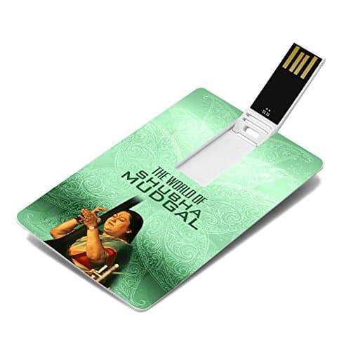 Music Card : The World Of Shubha Mudgal - Usb (320 Kbps Mp3 Audio) 3