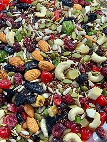 ENGLISH NUTS-THE DRY FRUITS HOUSE 1 Kg Mix Nuts Organic Trial Mix|Premium Fruit,Nut & Fiber SuperMix,Healthy Mixed Nuts with Dry Fruits|10+ Varieties Like Almonds, Cashews,Walnuts,Pumpkin Seeds