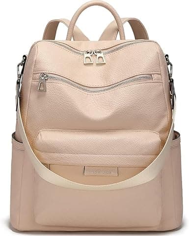 ProArch Leather Backpack for Women Elegant Backpack Purse Ladies Leather Shoulder Fitting Gift for Sister, Mother Bhabhi Birthday Christmas