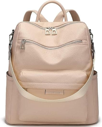 ProArch Leather Backpack for Women Elegant Backpack Purse Ladies Leather Shoulder Fitting Gift for Sister, Mother Bhabhi Birthday Christmas