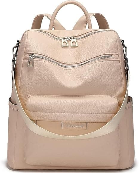 ProArch Leather Backpack for Women Elegant Backpack Purse Ladies Leather Shoulder Fitting Gift for Sister, Mother Bhabhi Birthday Christmas