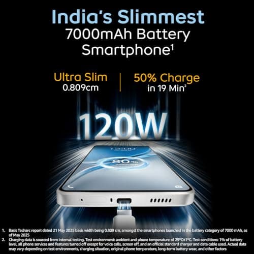 iQOO Neo 10 (Asphalt Black, 8GB RAM, 256GB Storage) | Segment's Fastest Processor* with Snapdragon 8s Gen 4 & Supercomputing chip Q1 | 120W FlashCharge | Segment's Brightest AMOLED Display* 4