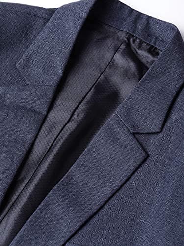 MANQ Men's Slim Fit Formal/Party Blazer Evening Blue 5