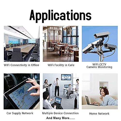 Conbre CPE MT-300H 4G Mobile Sim Based Wi-Fi Router (All 4G & 5G Sim Supported), Lastest WiFi 6, Plug and Play, Support, NVR, DVR, WiFi, Camera 4