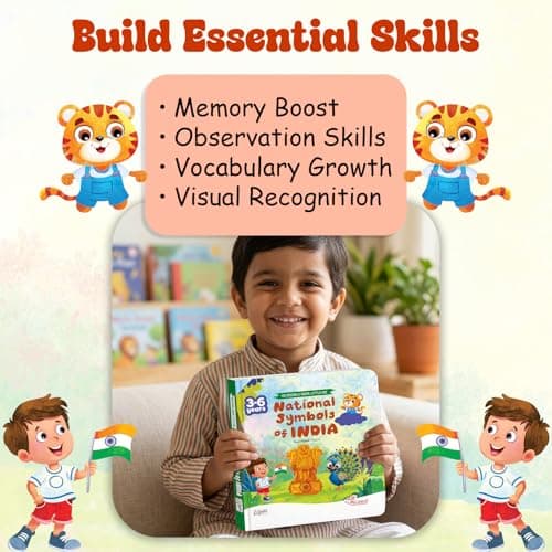Pegasus Indian National Symbols Kids Educational Book Discover Meanings of Proud Emblems and State Flag History for Children Learning Heritage Facts ... (Incredible India Book for kids) 5