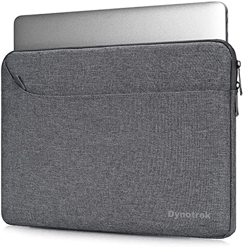 Dynotrek Moon 14 inch Laptop Sleeve Bag Pouch, Computer Cover Accessories Pocket, Portable Laptop Case Compatible for MacBook Air/Pro, Dell, HP, Acer, Asus, Lenovo -Denim Grey