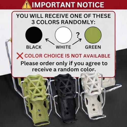 Yobbo Bike Cup Holder, Motorcycle Water Bottle Holder 360° Rotation Adjust Bicycle Handlebar Water Bottle Cages, Upgraded Expandable Design Drink Holder for Bicycle, Motorcycle, ATV 2