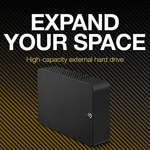 Seagate Expansion 4TB Desktop External HDD - USB 3.0 for Windows and Mac with 3 yr Data Recovery Services, Portable Hard Drive (STKP4000400) 2