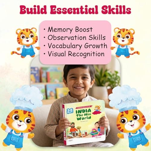 Pegasus India Mini World Kids Geography Book Travel Across Food Festivals Languages and Maps for Children Discovering Regional Diversity States ... and Fun Facts about the Indian Subcontinent 5