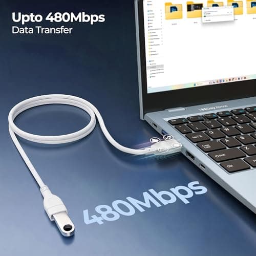 Zebronics USB Extension Cable, 1.5 Meter Length, 480Mbps Data Transfer, Full Copper Core, Nickel-Plated Connectors, Durable Build, For TV, Laptop, PC, Hard Drive, Gamepad (UEC15) 2