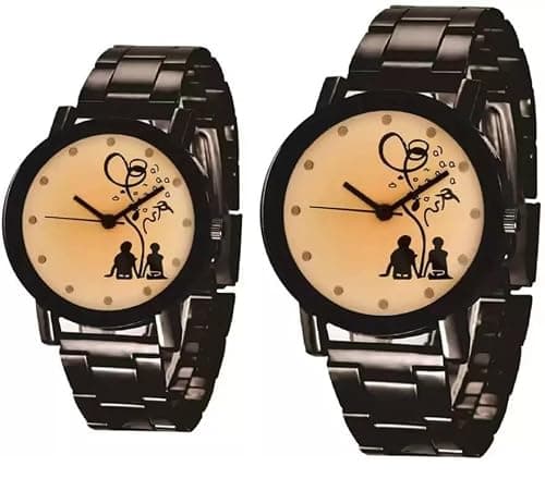 Stylish Couple Watch (SR-251) AT-2511(Pack of-2)