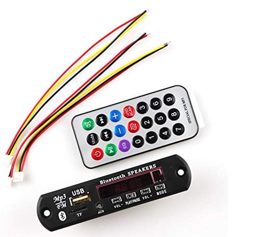 Geek Lab Wireless Bluetooth MP3 WMA Decoder Board Audio Module Support USB TF FM AUX Audio Radio Module AM4 4