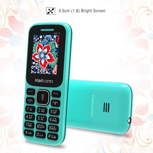 Karbonn K11i 1.8inch Display 1000mAh Battery Upto 32gb | Pack of 1 | Pastel Mint 3