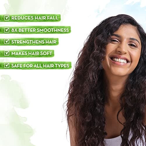 Mamaearth Onion Shampoo for Hair Growth and Hair Fall Control with Onion and Plant Keratin | Reduces Hair Fall | Strengthens & Smoothens Hair | For Men & Women | 1 Litre 4
