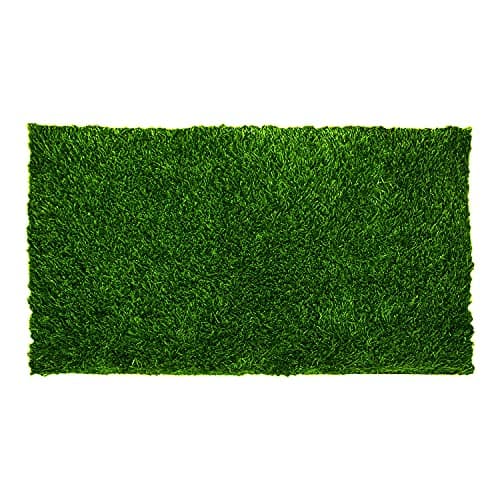 Homitecture 25 MM High Density Artificial Grass Carpet Mat for Balcony Multipurpose Entryway Floor Doormat for Lawn Garden Terrace & Office (37 X 57 Cm, Pack of 1) 2