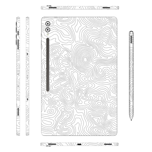 Capes Tablet Skins For Samsung Galaxy Tab S9 Ultra 5G | Ultra-Thin Protective Film | Anti-Scratch Vinyl Decal | Not Case/Cover (Tornado, Full Body Skin + S Pen Skin)
