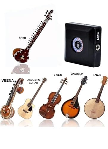 LME Laxmi Musical Electronics - Acoustic Pickup for Violin, Veena, Guitar, Mandolin, Banjo and All Acoustic String Instruments 2