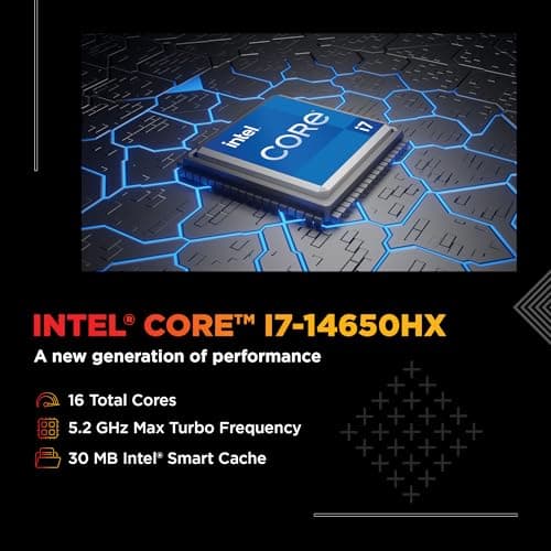 HP Omen, Intel Core i7-14650HX 14th Gen, 8GB RTX 5050, 24GB DDR5(Upgradeable) 1TB SSD, 165Hz, 2k WUXGA, 3ms, 400 nits, 16''/40.6cm, Win11, M365* Office24, Black, 2.43kg, am0241TX, RGB Gaming Laptop 2