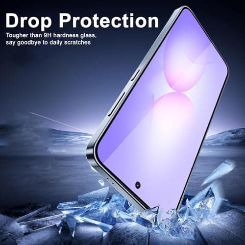 Poulang Back Tempered Glass Screen Protector Compatible forNothing Phone 4a with Edge to Edge Coverage and Easy Installation kit. 2