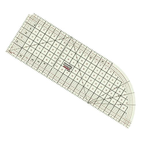 Enakshi Hot Ironing Ruler DIY Handmade Sewing Ruler for Dry or Steam Iron Folding Press|Crafts|Sewing|Quilting |Package Includes:1 Piece Hot Ironing Ruler 5