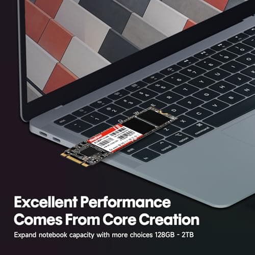 KingSpec 1TB SATA III 6 Gb/s M.2 (2280) 3D NAND NGFF Internal Solid State Drive NT-1TB 4