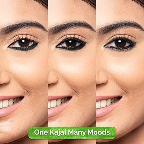 Mamaearth Long Stay Kajal Black Retractable Waterproof Pencil, With Vitamin C & Chamomile, Charcoal Black, Matte Finish - 0.35 g 4