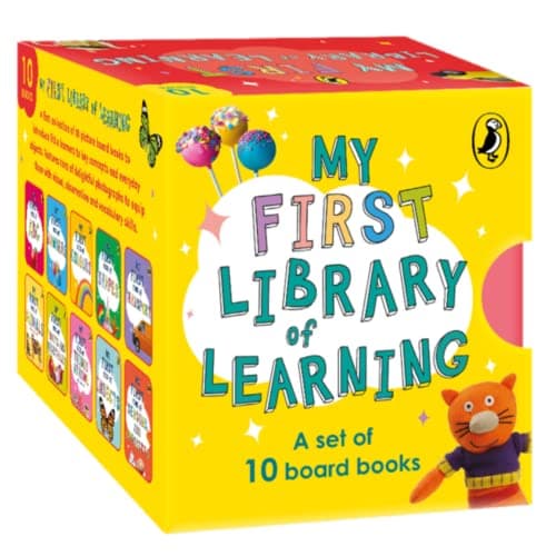 My First Library of Learning: Box set, Complete collection of 10 board books for kids 0 to 3 | ABC, Colors, Opposites, Numbers, Animals 2