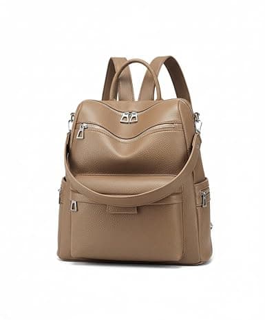 ProArch Leather Backpack for Women Elegant Backpack Purse Ladies Leather Shoulder Fitting Gift for Sister, Mother Bhabhi Birthday Christmas
