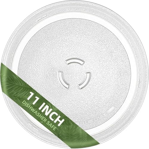 J K b K - Microwave Oven Glass Turntable Coupler Plate Compatible with Whirlpool (Magicook 27C Crisp/Sharp - Size : 11" Approx.