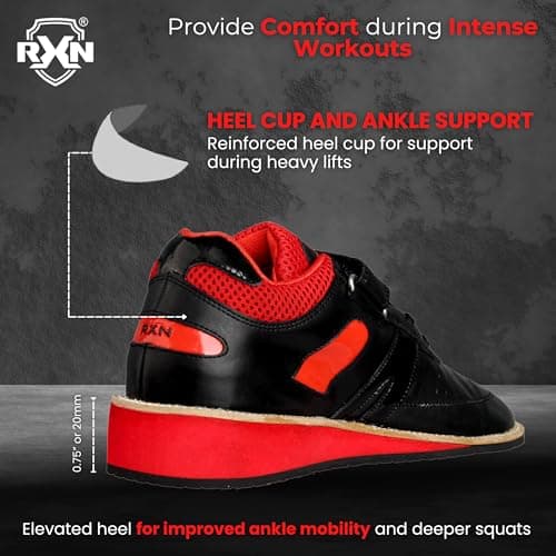 RXN Gold Medalist Weightlifting Shoes for Mens 5