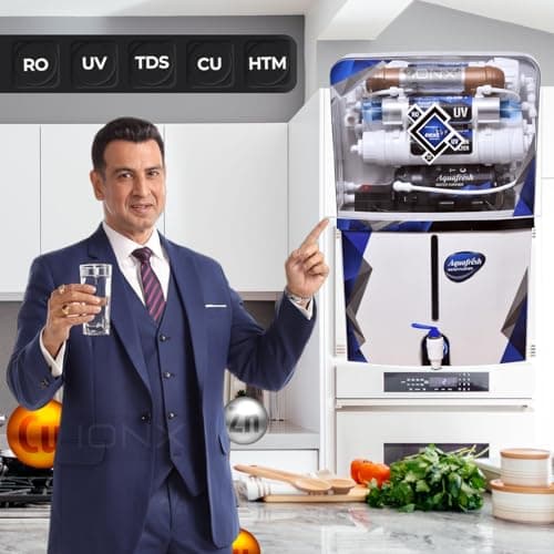 All India Group→ Aqua RO Domestic Water Purifier (RO+ UV/UF+ ORC COPPER+ HIGH TDS MEMBRANE+ TDS CONTROL) Automatic, Best For Home/Office Purpose | 20 LPH | 12 Liter Storage (Aqua Next Generation) 2