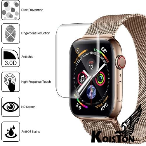 KOISTON Screen Protector compatible with Garmin Forerunner 965 1.4 inch (Pack-5 SMARTWATCH SCREEN PROTECTOR) 2