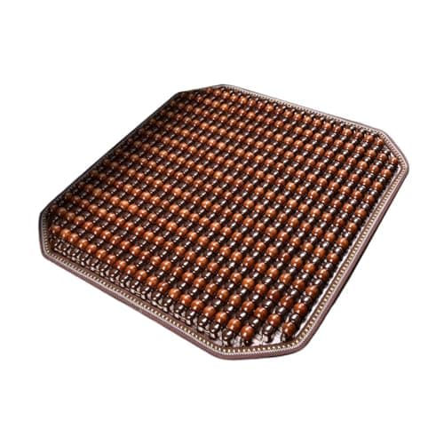 TRENDYNEST® Wood Beaded Seat Cover Pad Summer Breathable for Office Chair SUV Sedan brown | Parts & Accessories | Car & Truck Parts | Interior | Seat Covers