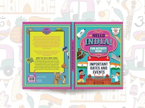 Hello India! Fun India Activity Book: Important Dates and Events 4