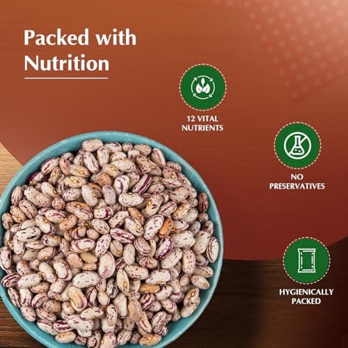 Amazon Brand - Vedaka Unpolished Chitra Rajma | 500 G | Premium Chitra Rajma 4