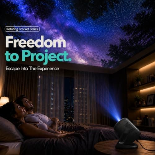 MyFitSpark CINEMAGIC 102 Pro Native 1080p Projector 4k Ultra HD Support 5