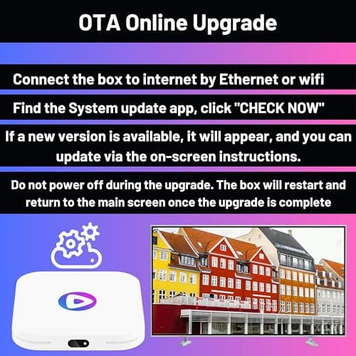 Octec 8K Media Box, Quad-Core Processor, 2GB/4GB RAM, 16GB/32GB/64GB Storage, Dual-Band WiFi, Bluetooth 4.0, 4K Decoding, HDR10 Support, USB (Android Box-2GB RAM-16GB ROM) 3