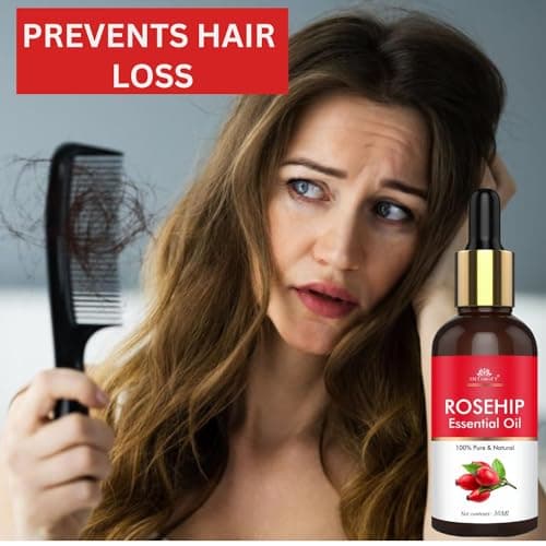 INTIMIFY Rosehip Oil For Face | Face Oil For Glowing Skin and Hair Growth | All Skin Types | Cold Pressed & Therapeutic Grade Carrier Oil | For Men & Women | 30 ml 2